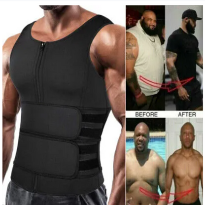 Neoprene Slimming Shirt | Men’s Hot Shaper