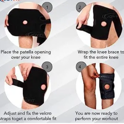 Knee Brace Support – Perfect for Running, Gym & Recovery