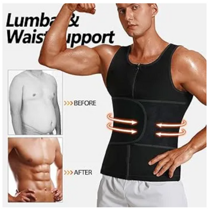 Neoprene Slimming Shirt | Men’s Hot Shaper