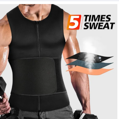 Neoprene Slimming Shirt | Men’s Hot Shaper